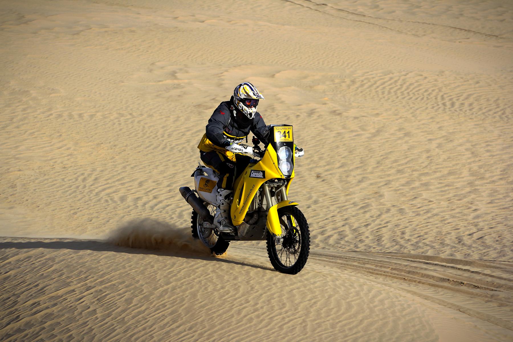 První rally - Tuareg rallye